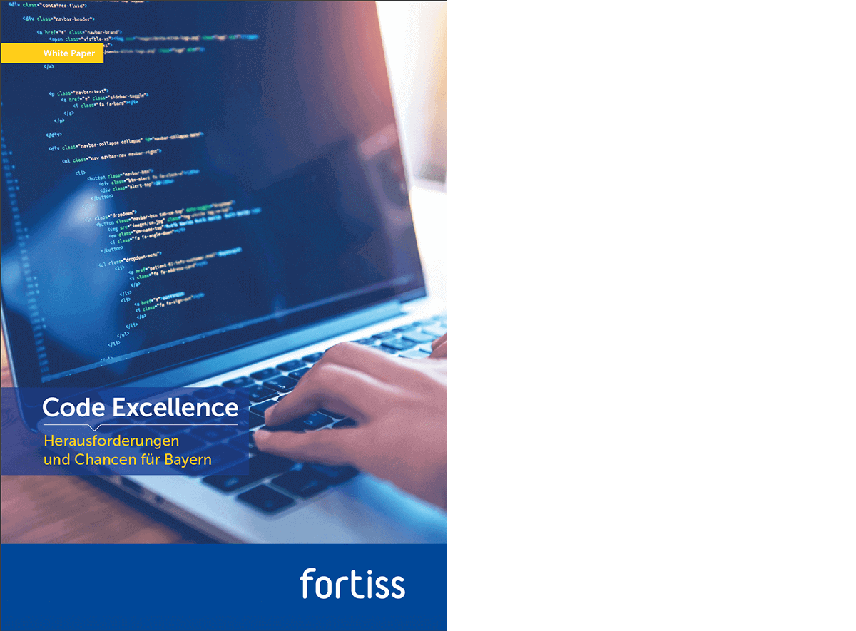 [Translate to English:] fortiss Whitepaper Center for Code Excellence