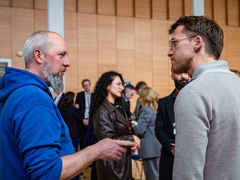 Networking und intensiver Austausch am Ende der Veranstaltung