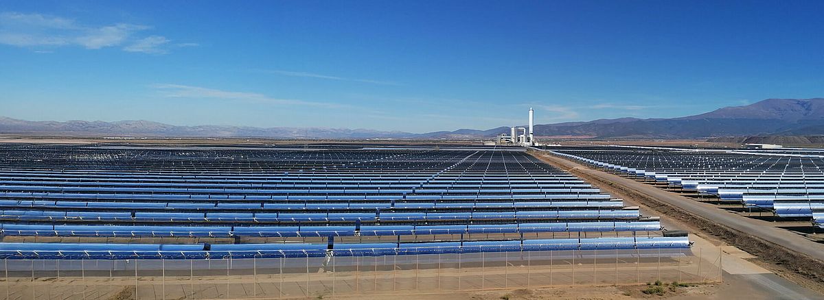 Teaser image news Artificial intelligence optimises solar thermal power plants