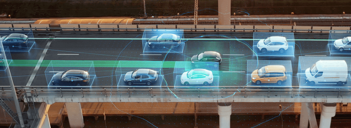 Teaserbild Fallstudie Sicheres, dateneffizientes autonomes Fahren mit wissensangereicherter KI