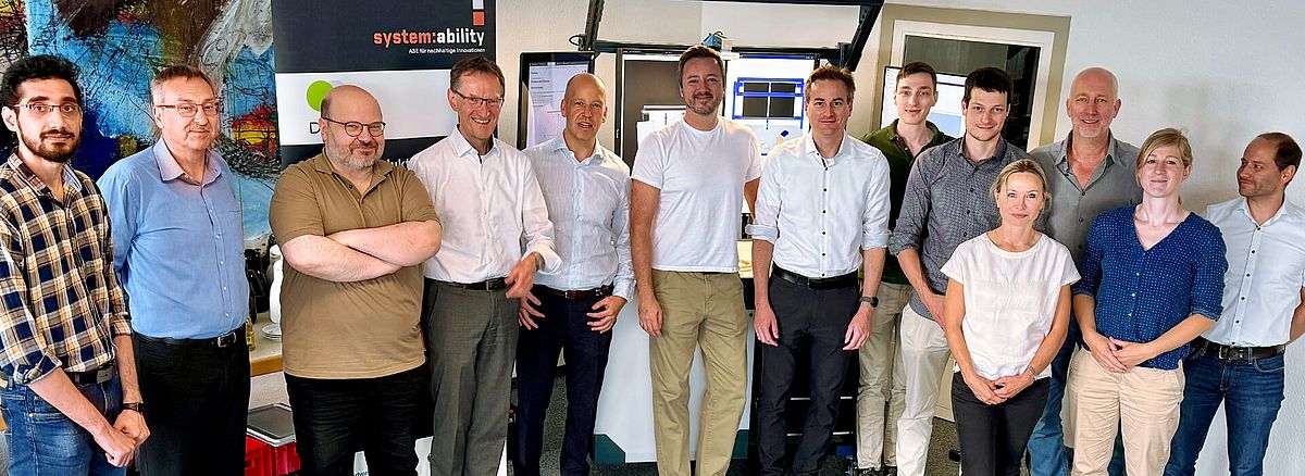 Projektabschlussbild Wissenschaftler
