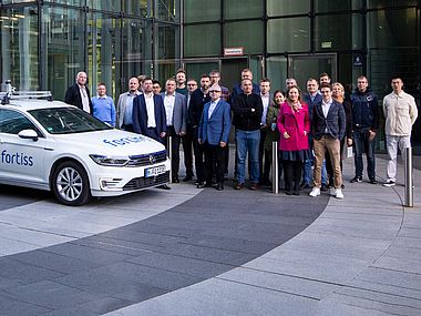 Die Deutsch-Baltische Handelskammer besucht fortiss