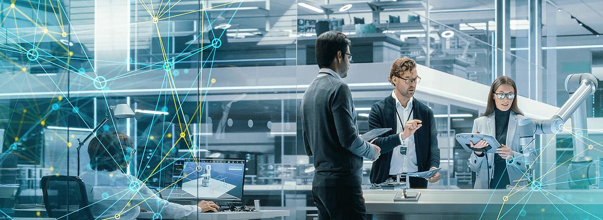 People in working environment