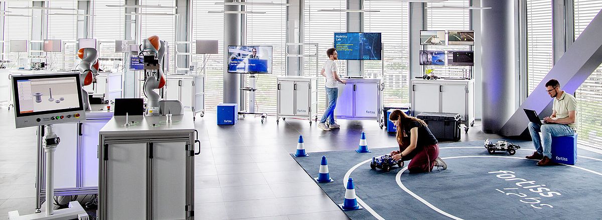 Teaserbild fortiss Mobility Lab