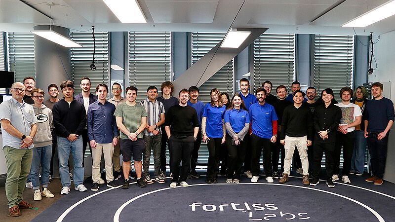 2025er-Ausgabe Studierende während des 2025 Hackathon