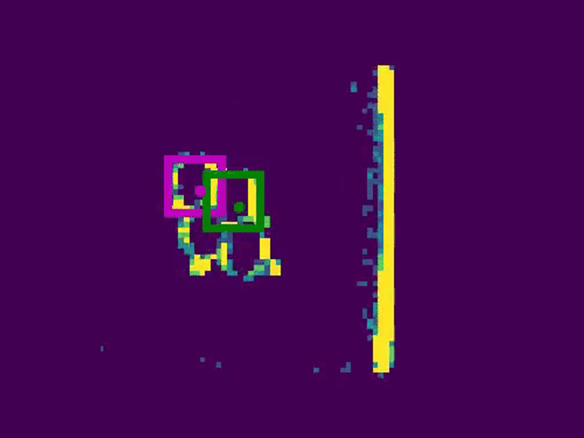 Experimental setup for conveyor belt object tracking