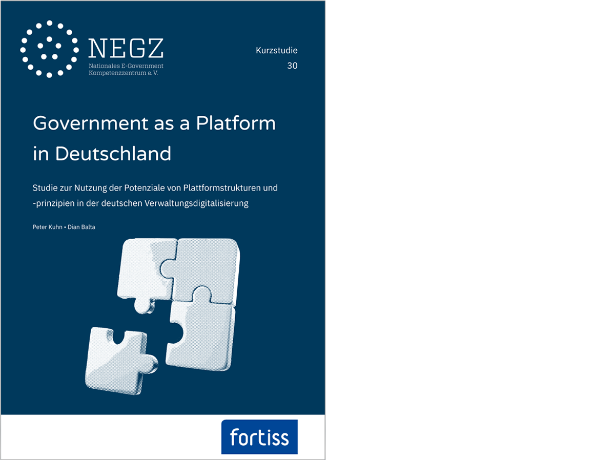 fortiss Kurzstudie Government as a Platform in Deutschland